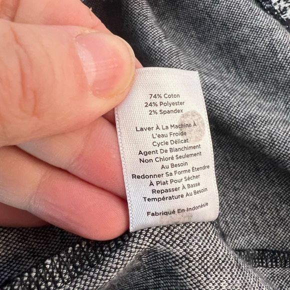 Talbots long bell sleeve warm plaid sweater like sheath dress size 8 - Picture 9 of 10